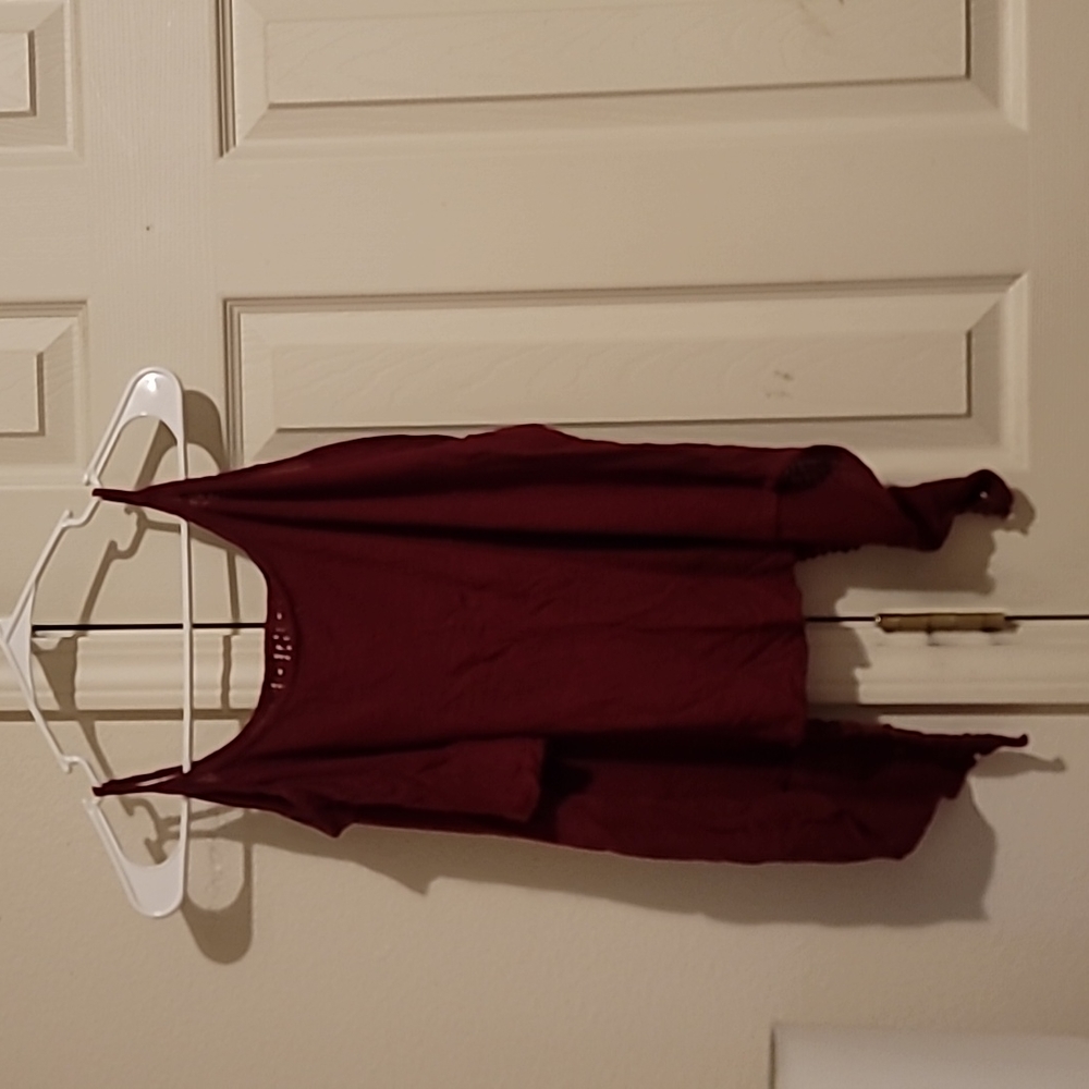 Maroon Blouse
